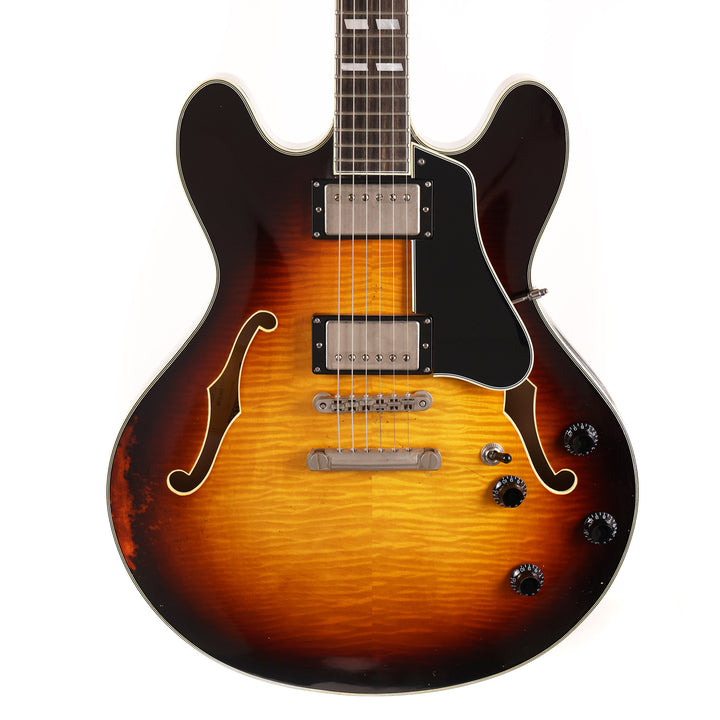 Eastman T59/v Thinline Archtop Antique Sunburst