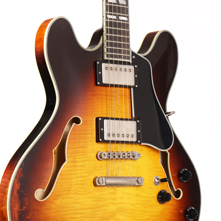 Eastman T59/v Thinline Archtop Antique Sunburst