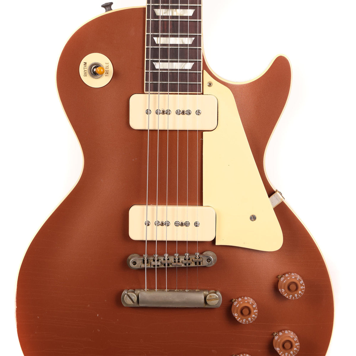 Gibson Custom Shop 1955 NAMM Show Commemorative Edition Les Paul Samoa Beige — 4
