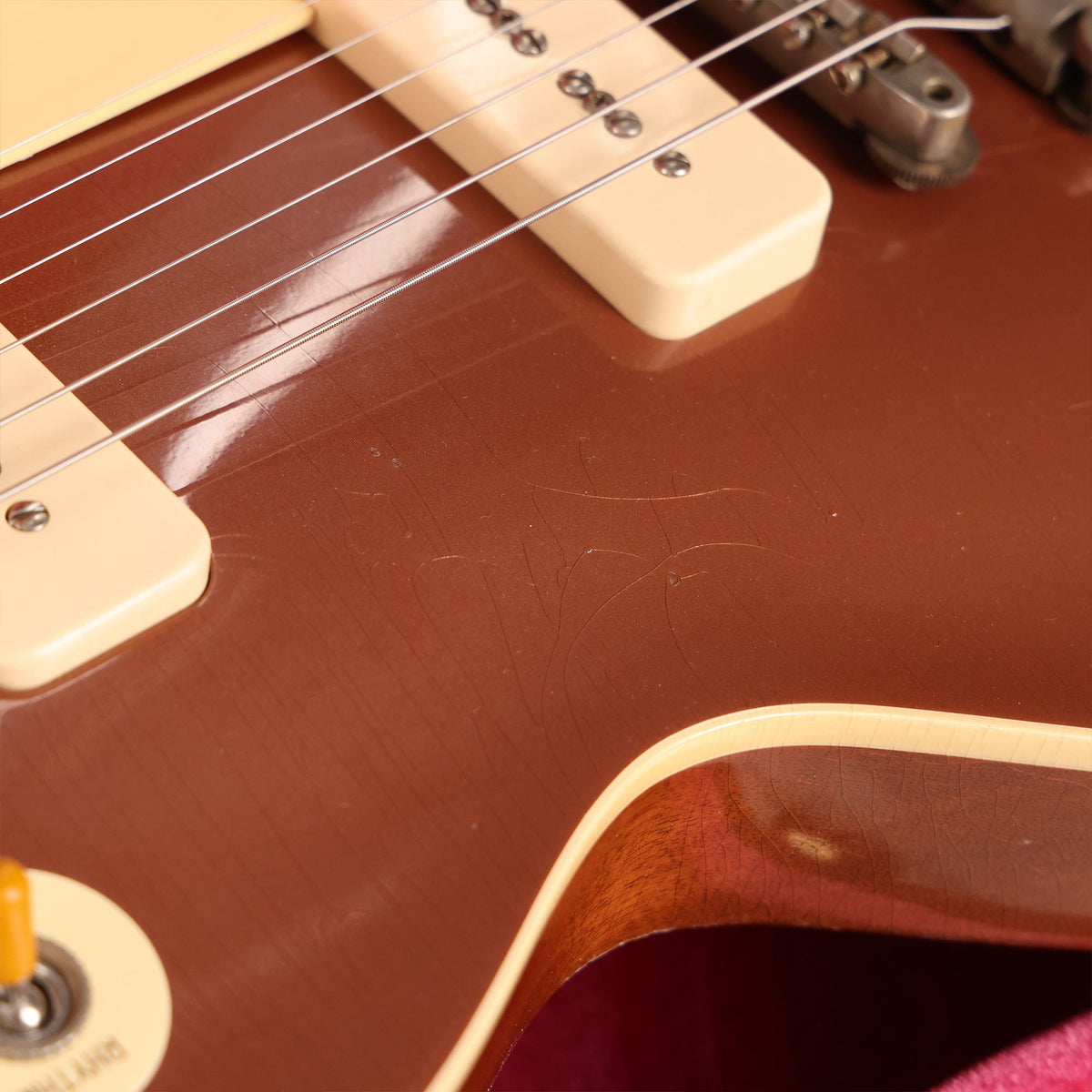 Gibson Custom Shop 1955 NAMM Show Commemorative Edition Les Paul Samoa Beige — 7