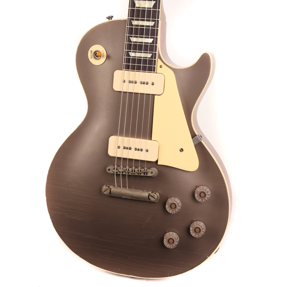 Gibson Custom Shop 1955 NAMM Show Commemorative Edition Les Paul Samoa Beige — 5