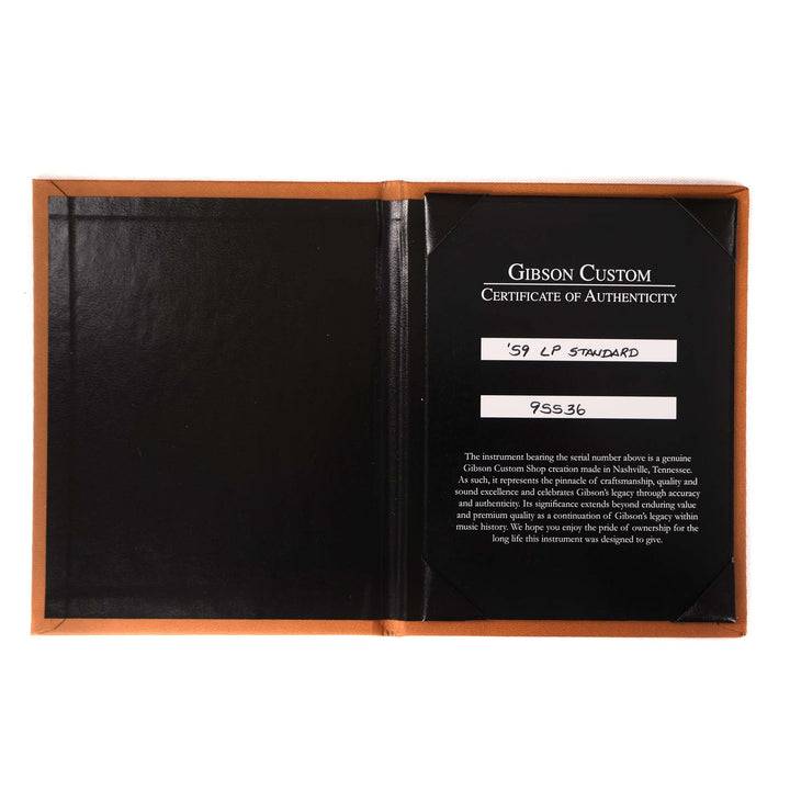 Gibson Custom Shop 1959 Les Paul Reissue Guitar Made 2 Measure Beauty of the ’Burst Page 40 Burst