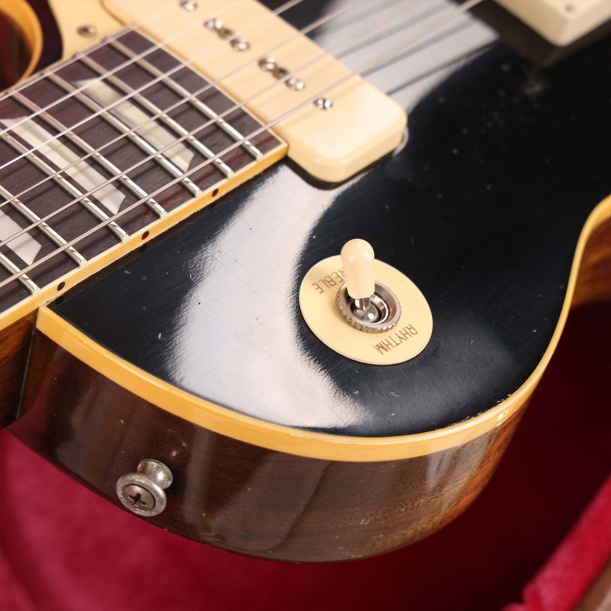 Gibson Custom Shop 1956 Les Paul Made 2 Measure Murphy Lab Light Aged Black — 6