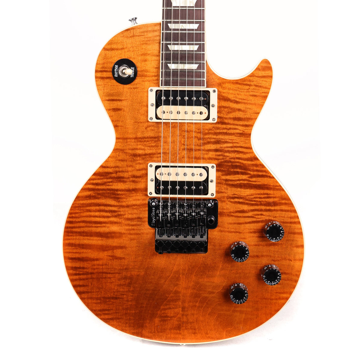 Gibson Custom Shop Dealer Select Les Paul Axcess Standard Floyd Figured Siberian Tiger Gloss — 1