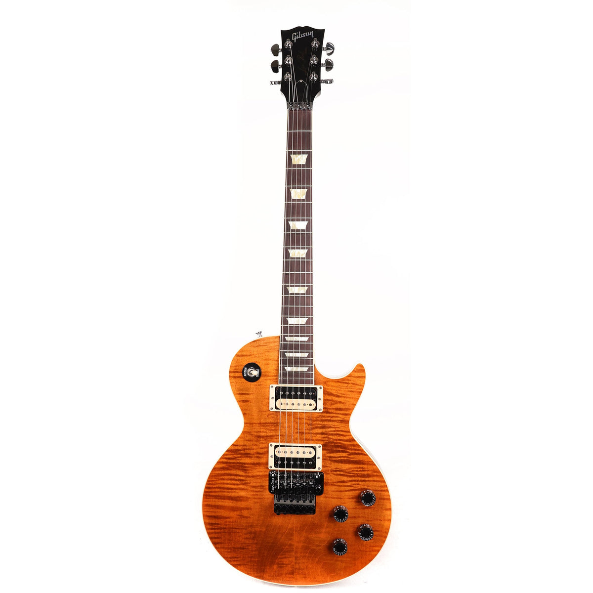 Gibson Custom Shop Dealer Select Les Paul Axcess Standard Floyd Figured Siberian Tiger Gloss — 2