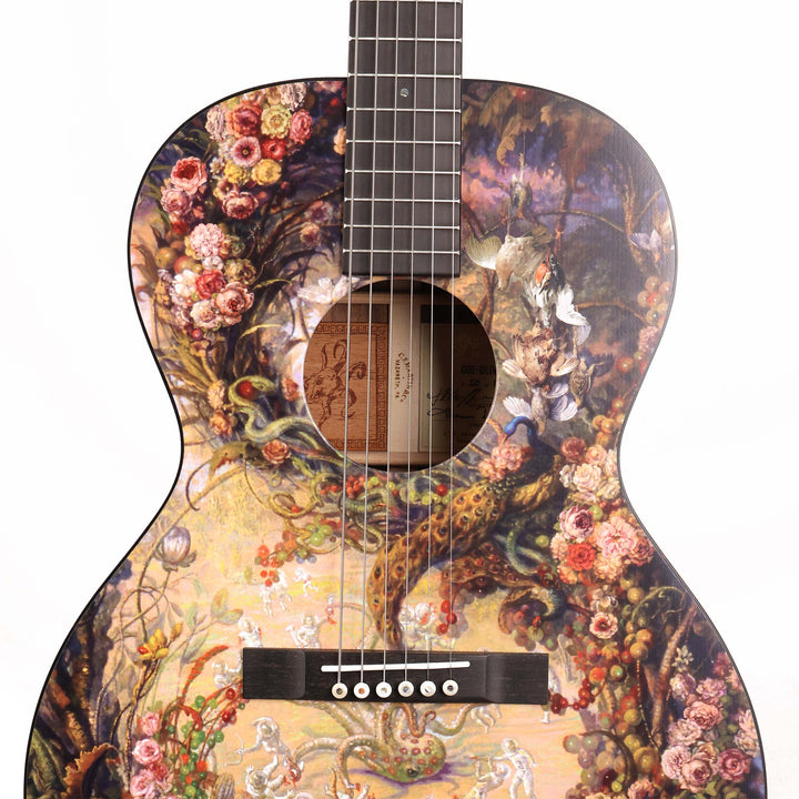 Martin 00L Oliver Acoustic Guitar with Julie Heffernan Artwork