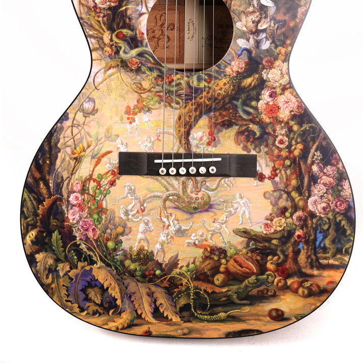 Martin 00L Oliver Acoustic Guitar with Julie Heffernan Artwork