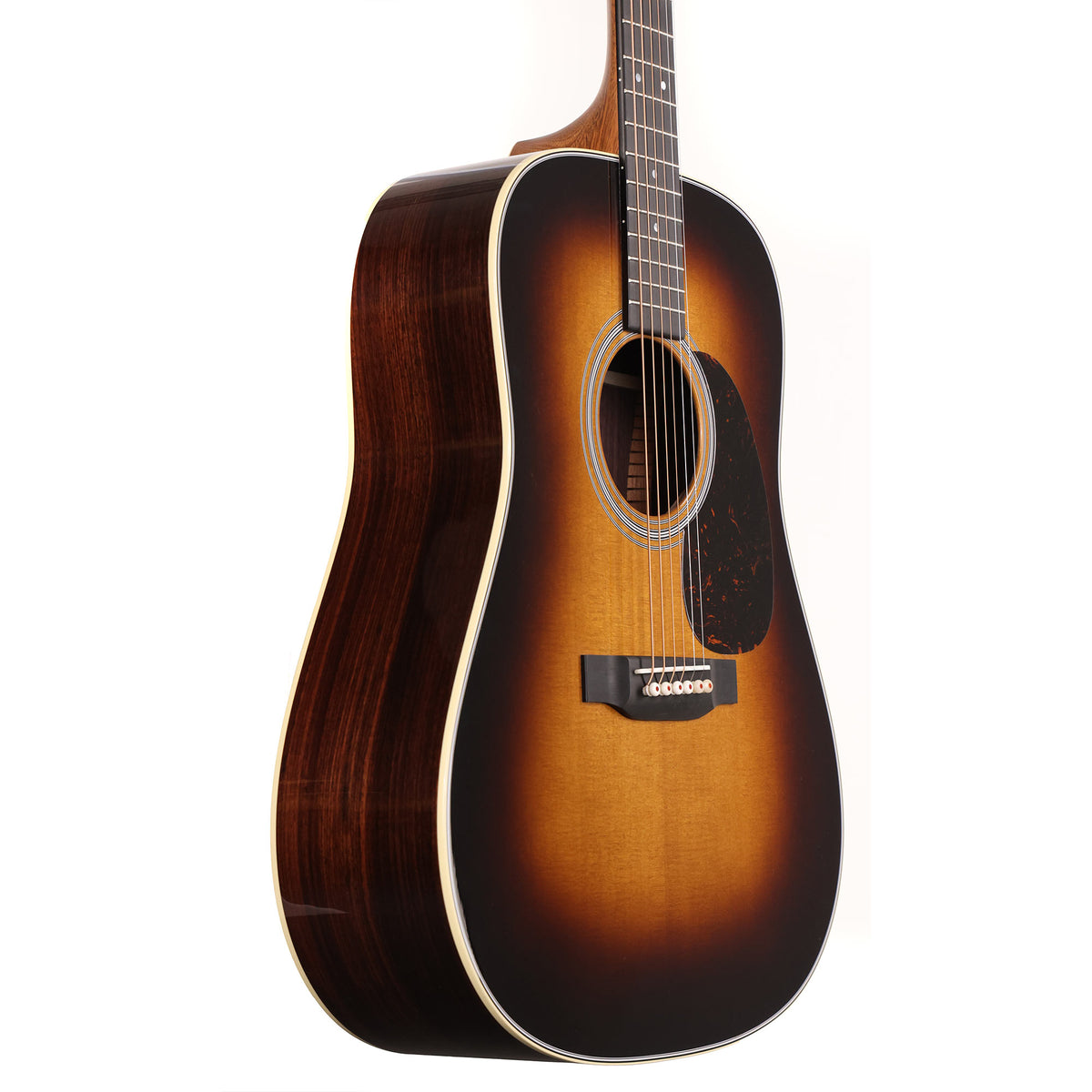 Martin Standard Series D-28 Acoustic Guitar Sunburst — 5