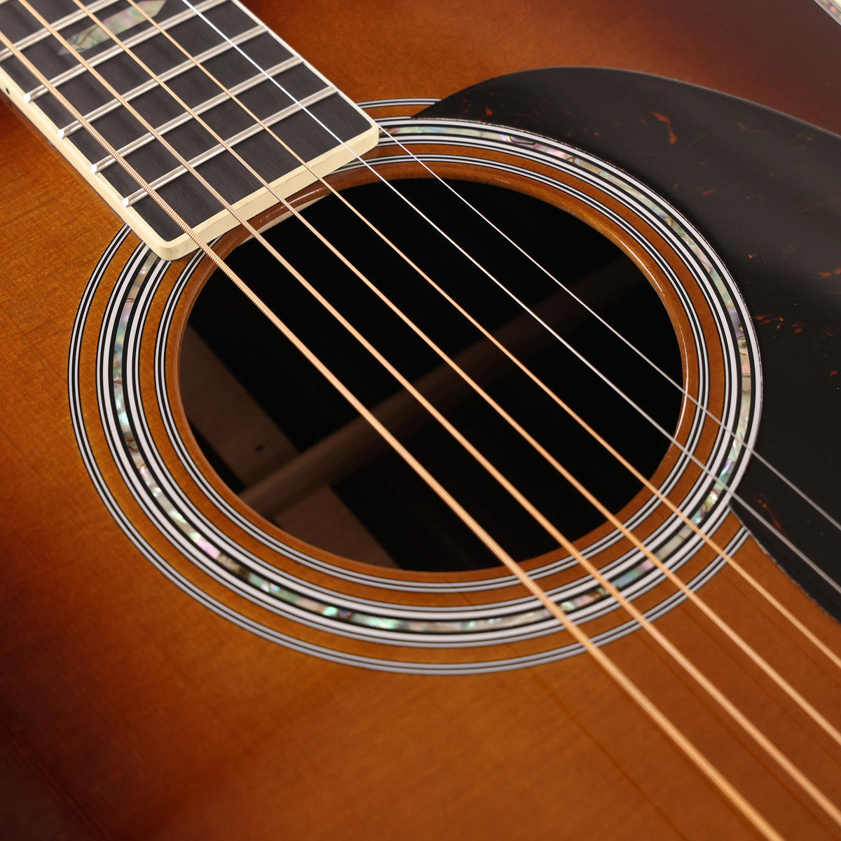 Martin D-41 Dreadnought Acoustic Ambertone — 9