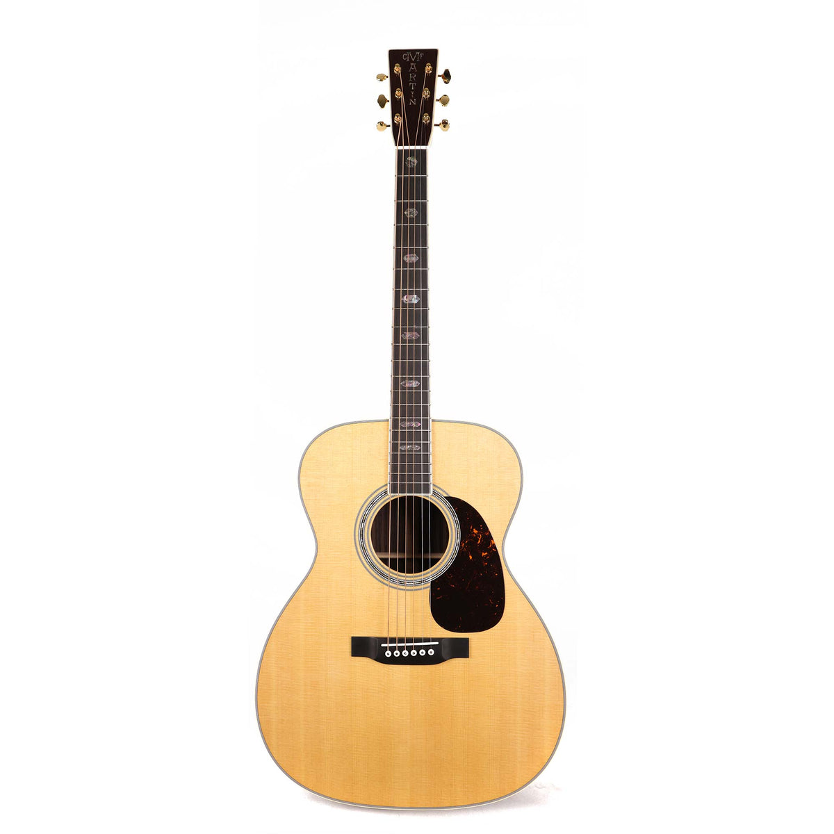 Martin J-40 Acoustic Guitar Natural — 2