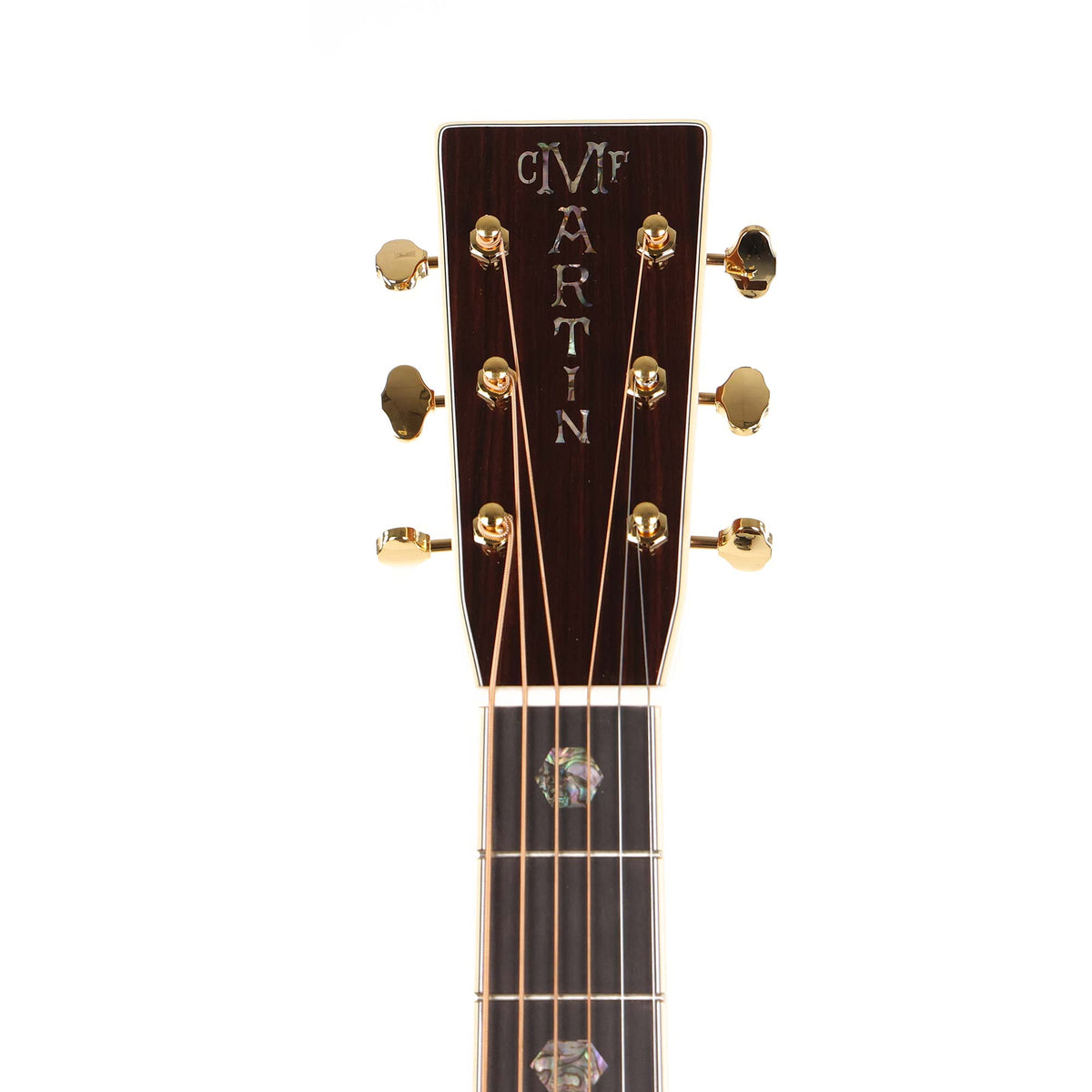 Martin J-40 Acoustic Guitar Natural — 7