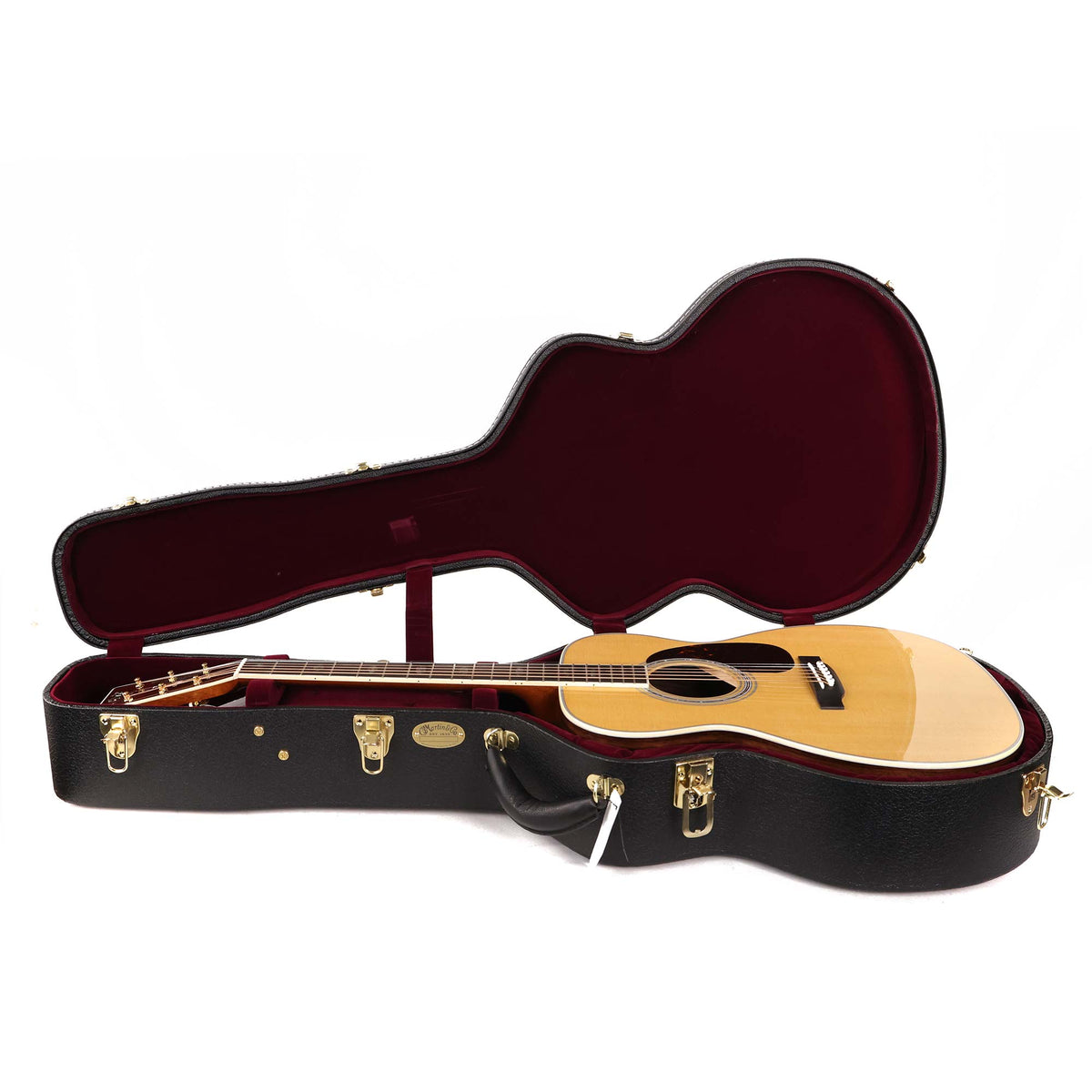 Martin J-40 Acoustic Guitar Natural — 9