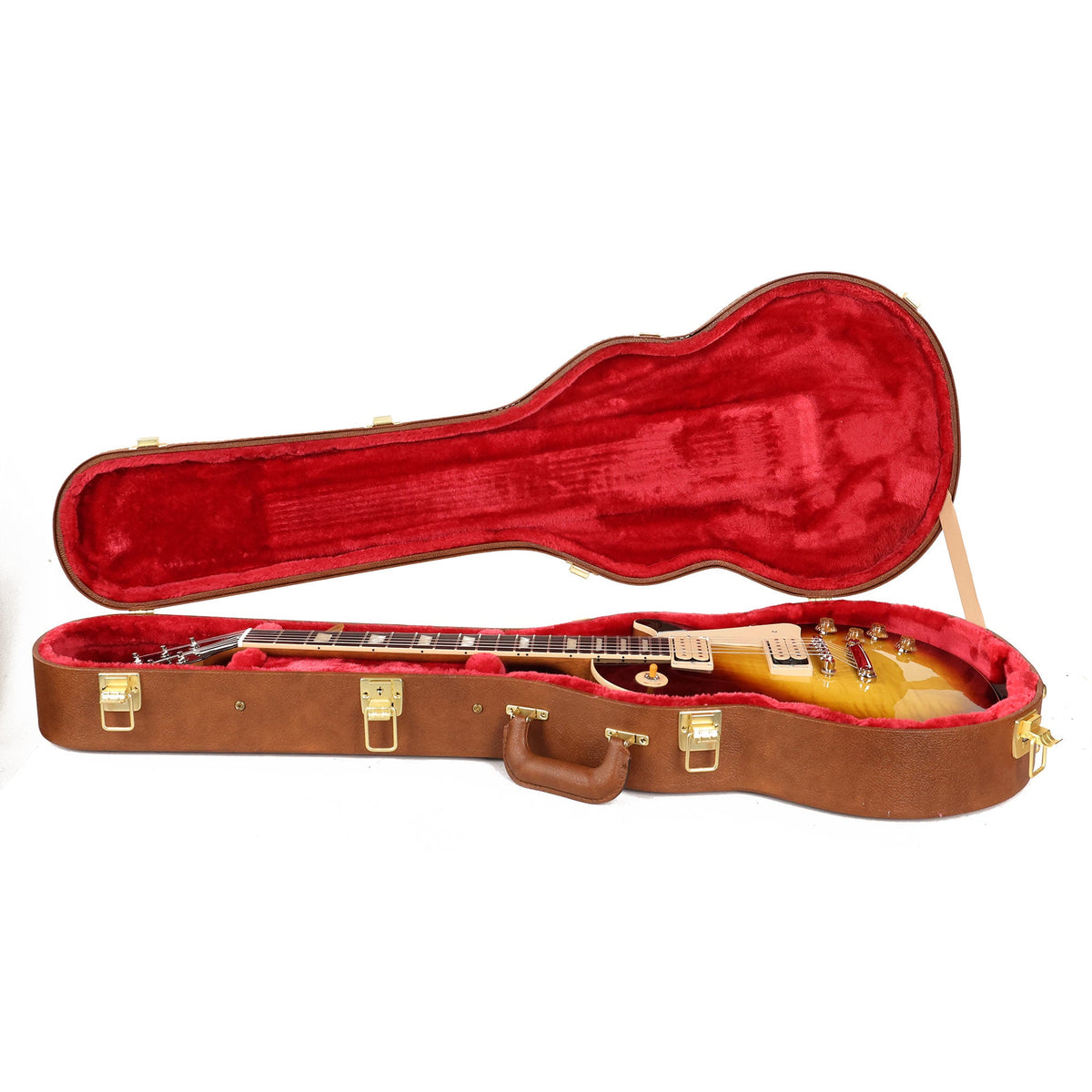 Gibson Les Paul Standard 50s Double Trouble Vintage Tobacco Sunburst Used — 8