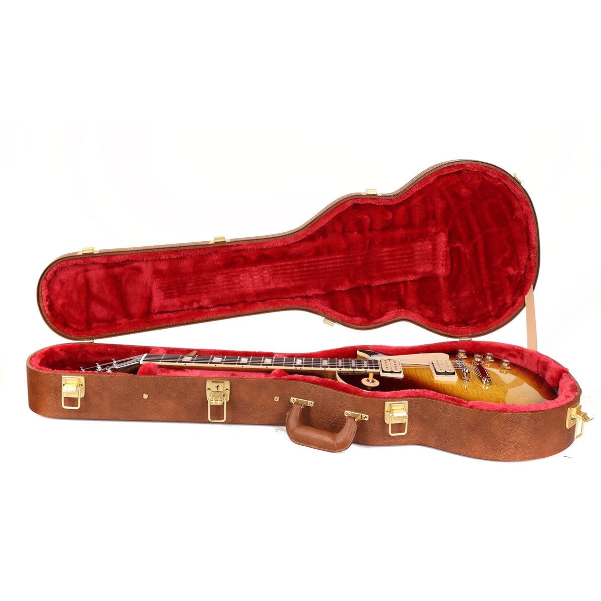 Gibson Les Paul Standard 60s Double Trouble Vintage Tobacco Sunburst — 8