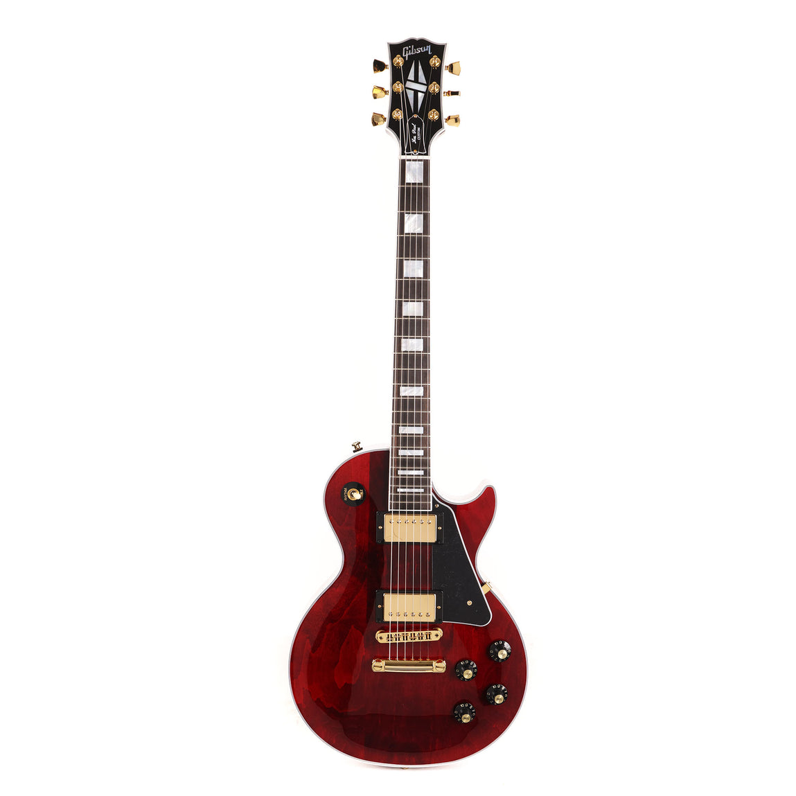Gibson Les Paul Custom '70s Wine Red | The Music Zoo