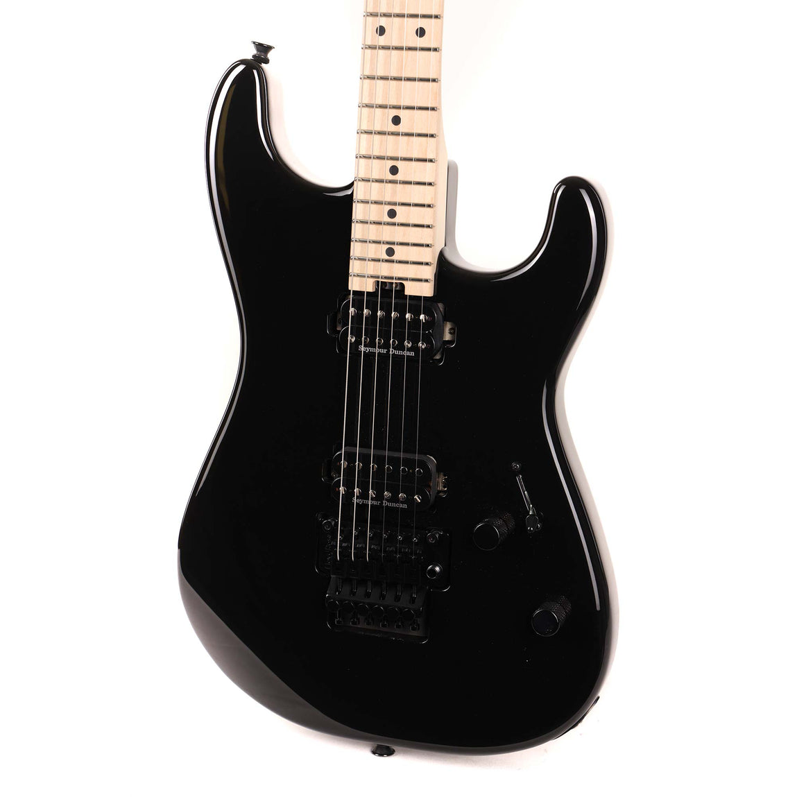 Charvel Pro-Mod San Dimas Style 1 HH FR MPL Gloss Black | The