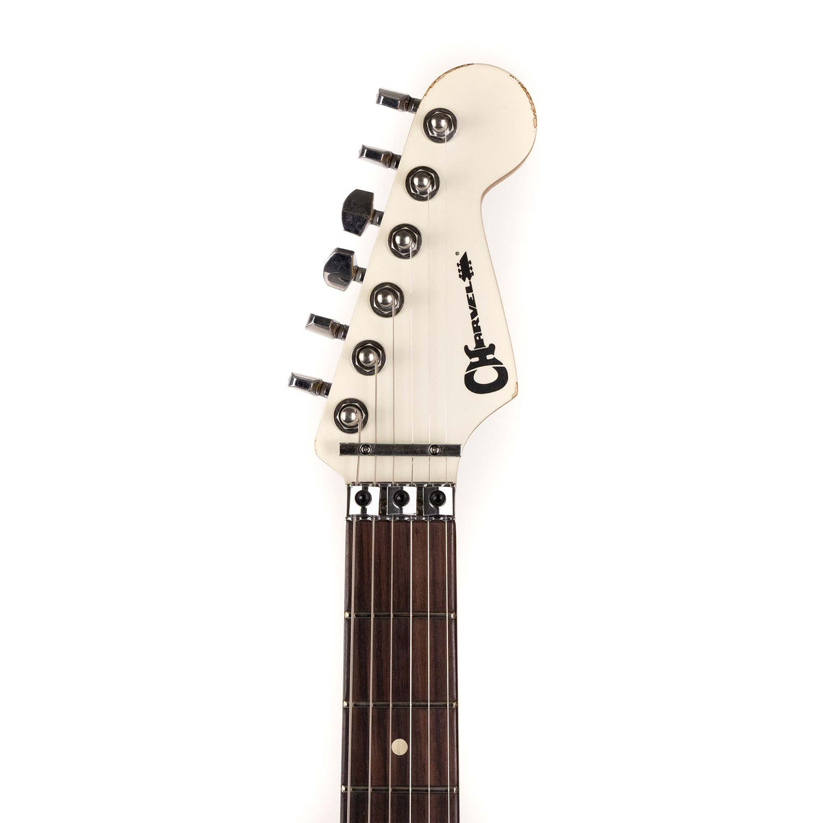 Charvel Super-Stock San Dimas Style 1 HH FR RW Aged Arctic — 9