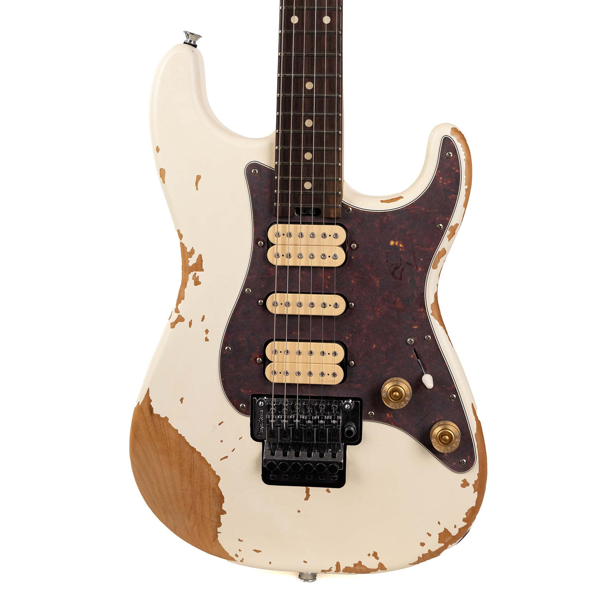 Charvel Super-Stock San Dimas Style 1 HH FR RW Aged Arctic — 1