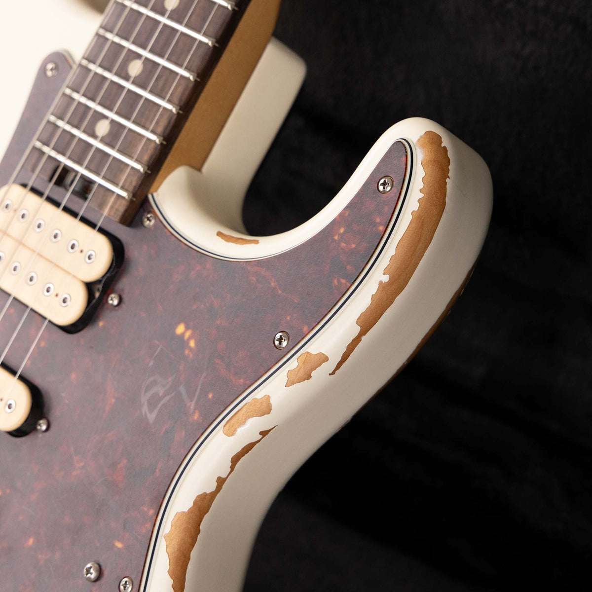 Charvel Super-Stock San Dimas Style 1 HH FR RW Aged Arctic — 8