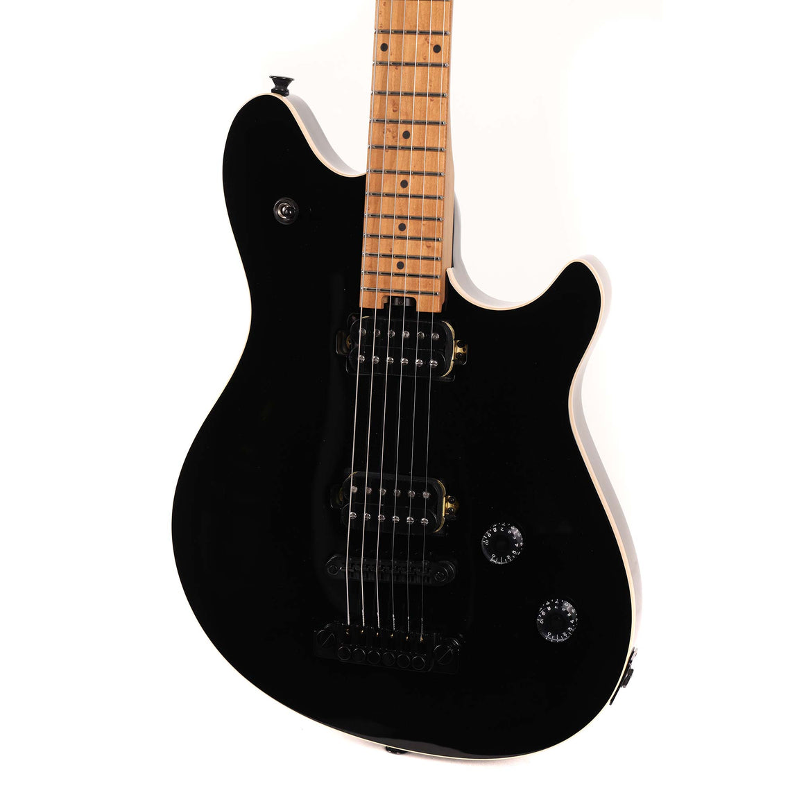 EVH Wolfgang Special Baked Maple T.O.M Gloss Black | The Music Zoo