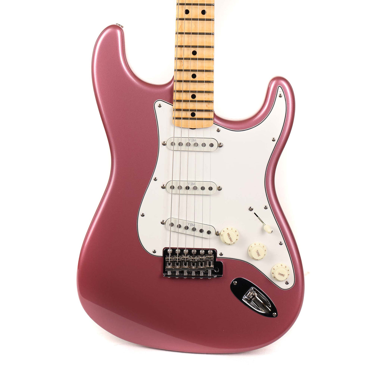Fender Custom Shop Yngwie Malmsteen Signature Stratocaster NOS Burgundy Mist Metallic — 1
