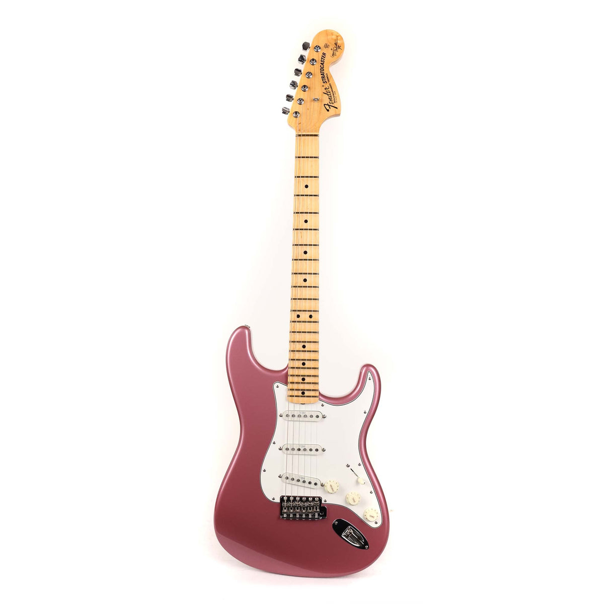 Fender Custom Shop Yngwie Malmsteen Signature Stratocaster NOS Burgundy Mist Metallic — 2