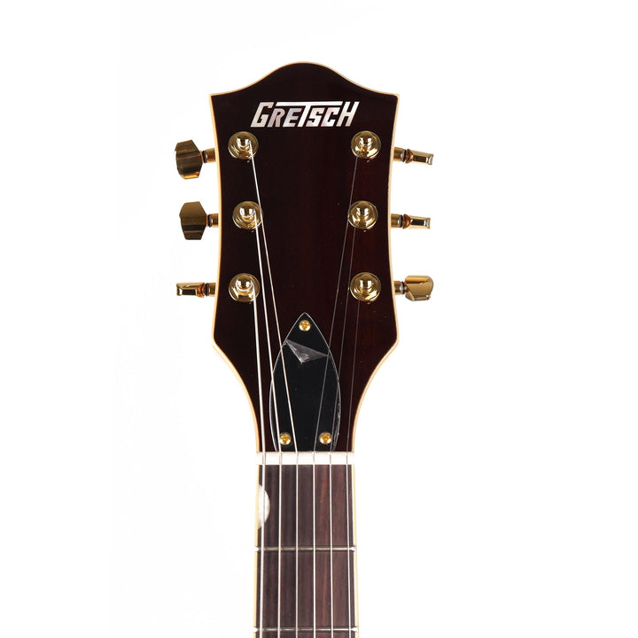 Gretsch Electromatic LTD Flame Okoume Broadkaster Double-Cut Roundup Orange Stain Used