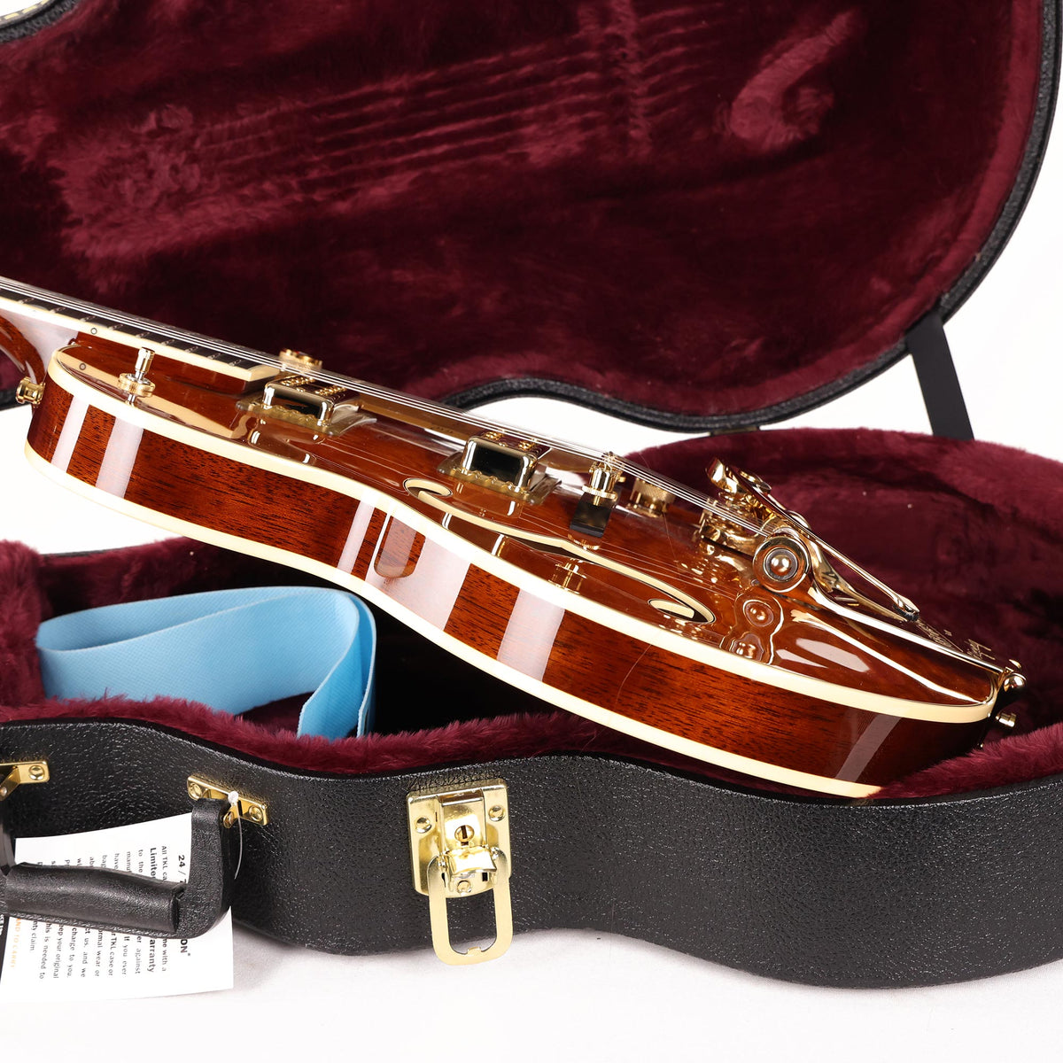 Gretsch Limited Edition Falcon Center Block Jr. Quilted Maple Roundup Orange — 6