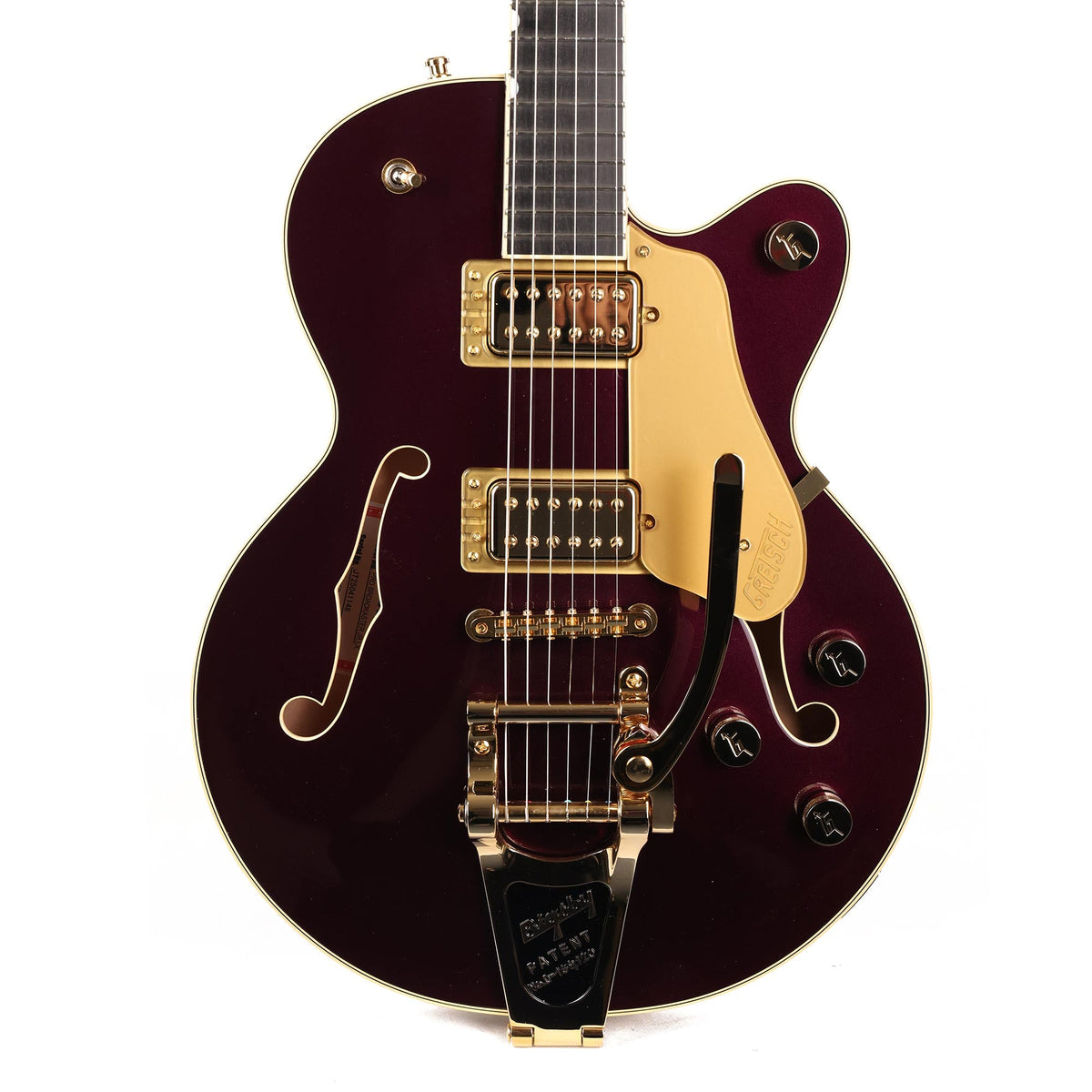 Gretsch Broadkaster Jr. LX Center Block with Bigsby Blackberry 2025 — 1