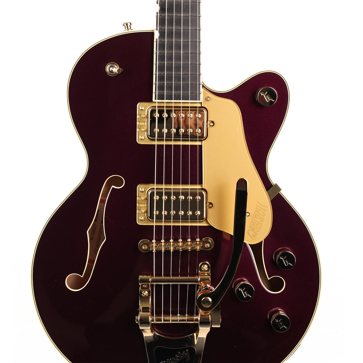 Gretsch Broadkaster Jr. LX Center Block with Bigsby Blackberry 2025 — 4