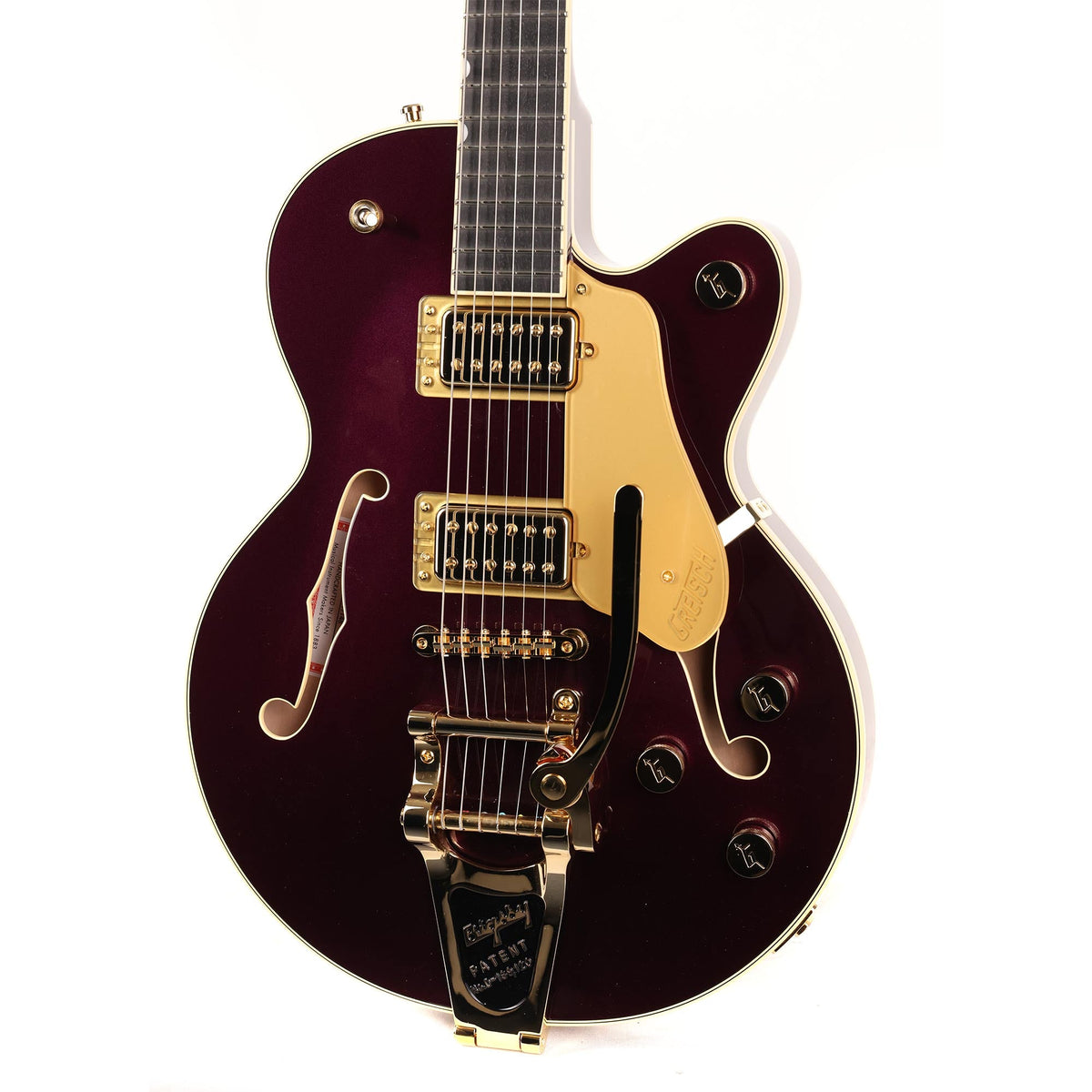Gretsch Broadkaster Jr. LX Center Block with Bigsby Blackberry 2025 — 5