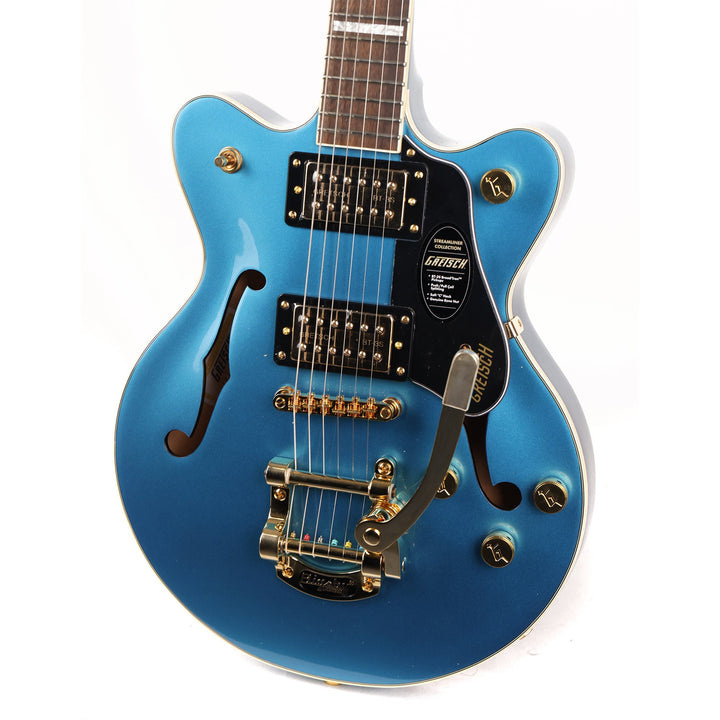 Gretsch G2655TG Streamliner Center Block Jr. Double-Cut with Bigsby Riviera Blue Used