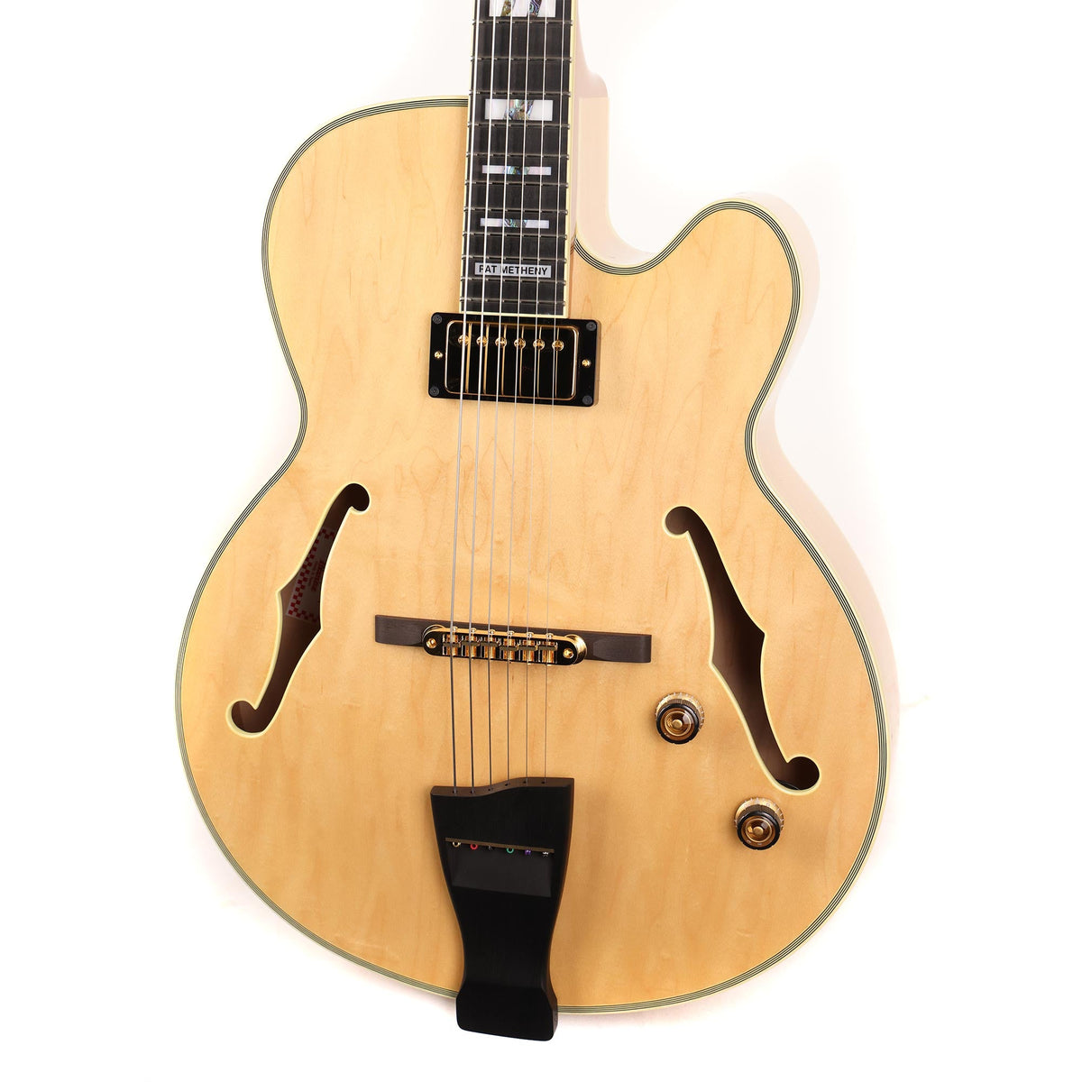 Ibanez PM200 Pat Metheny Signature Hollowbody Natural — 5