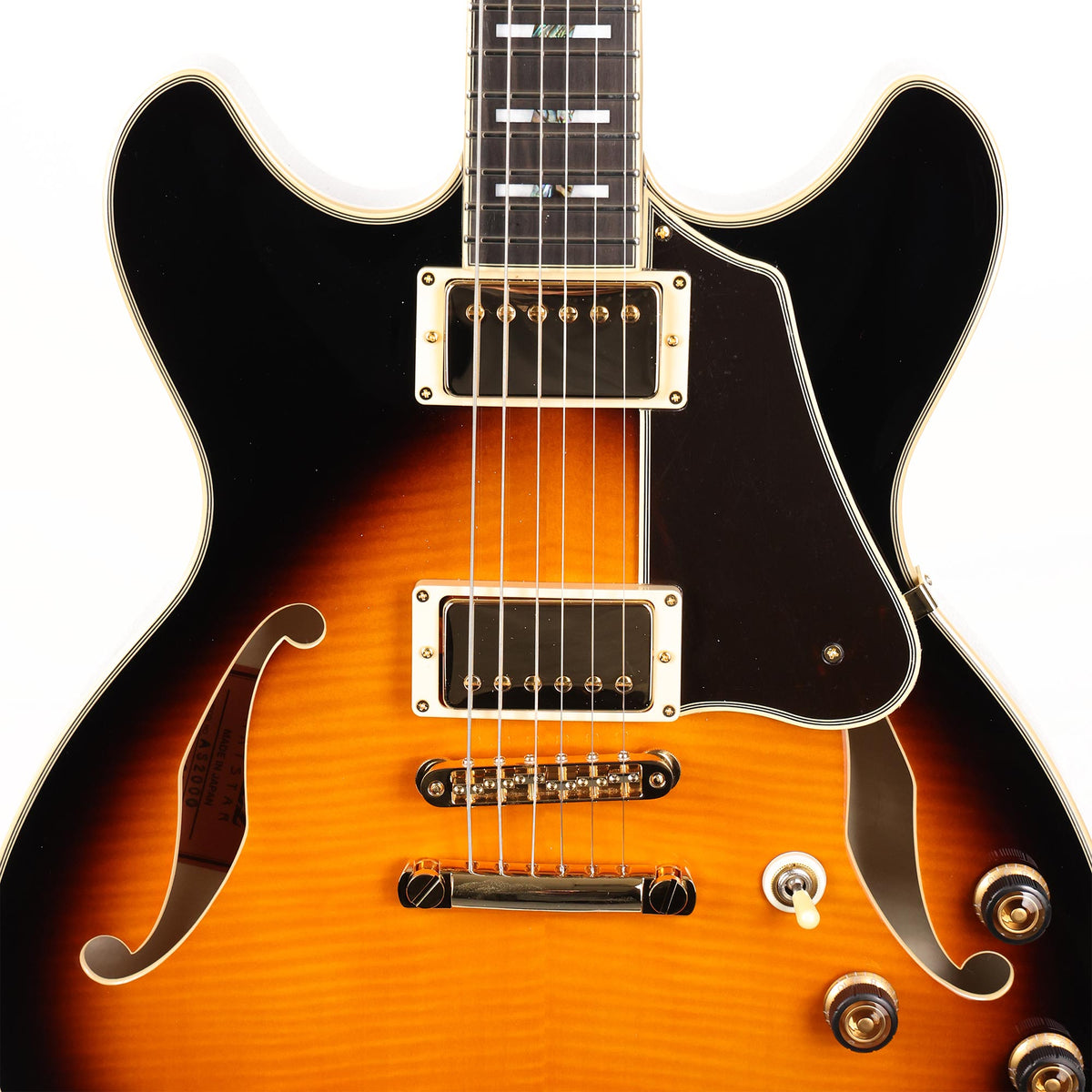 Ibanez Artstar AS2000 Semi-Hollow Guitar Brown Sunburst 2025 — 4