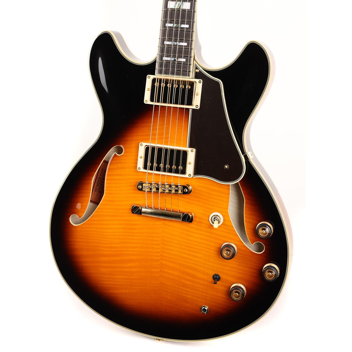Ibanez Artstar AS2000 Semi-Hollow Guitar Brown Sunburst 2025 — 5