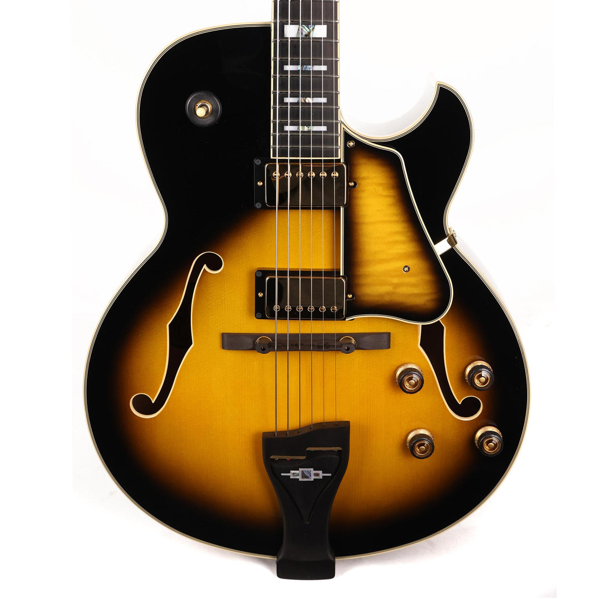 Ibanez George Benson LGB300 Signature Guitar Yellow Vintage Sunburst 2025 — 1