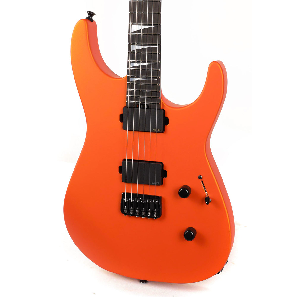 Jackson American Series Limited Edition Soloist SL2MG HT Satin Lambo Orange — 4