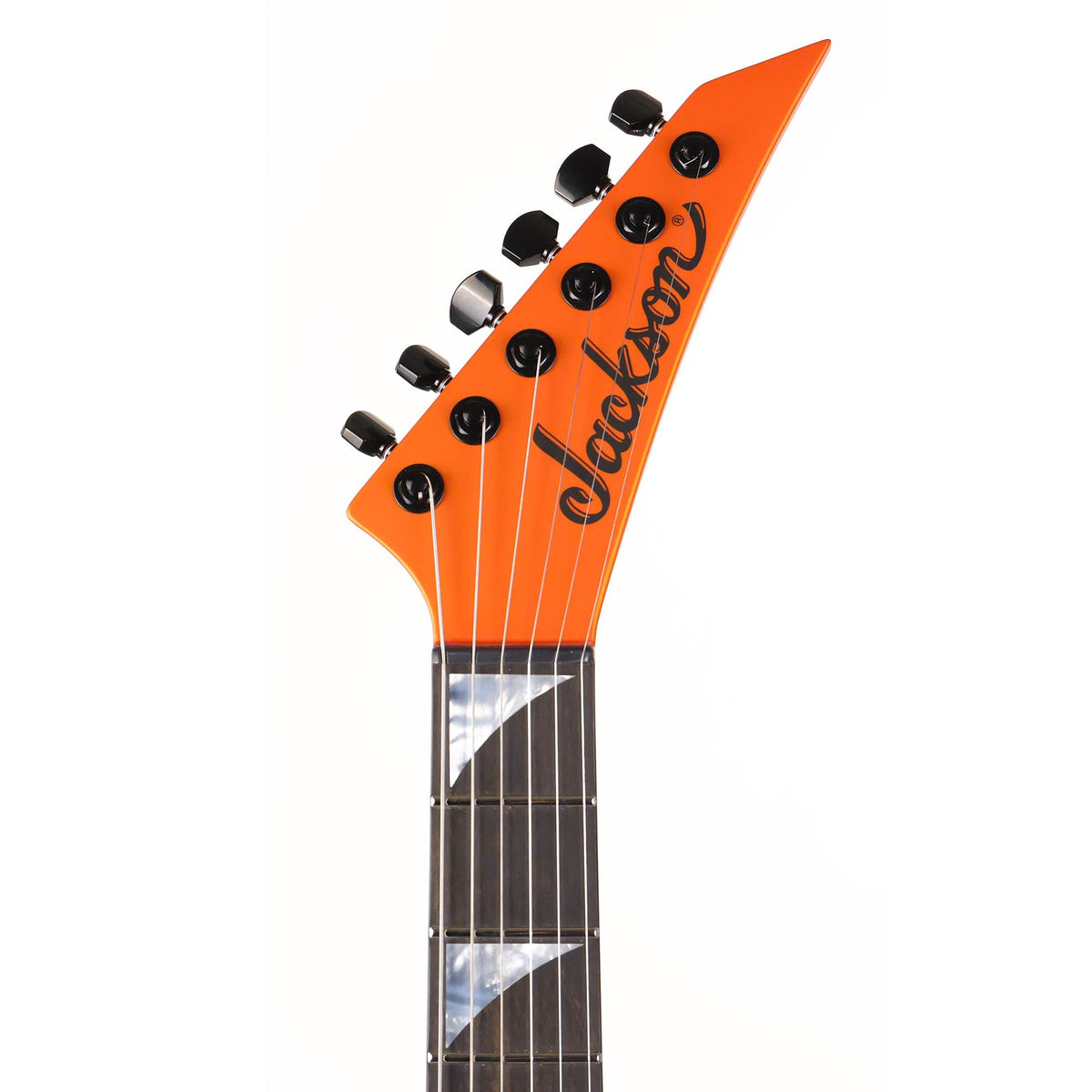 Jackson American Series Limited Edition Soloist SL2MG HT Satin Lambo Orange — 6