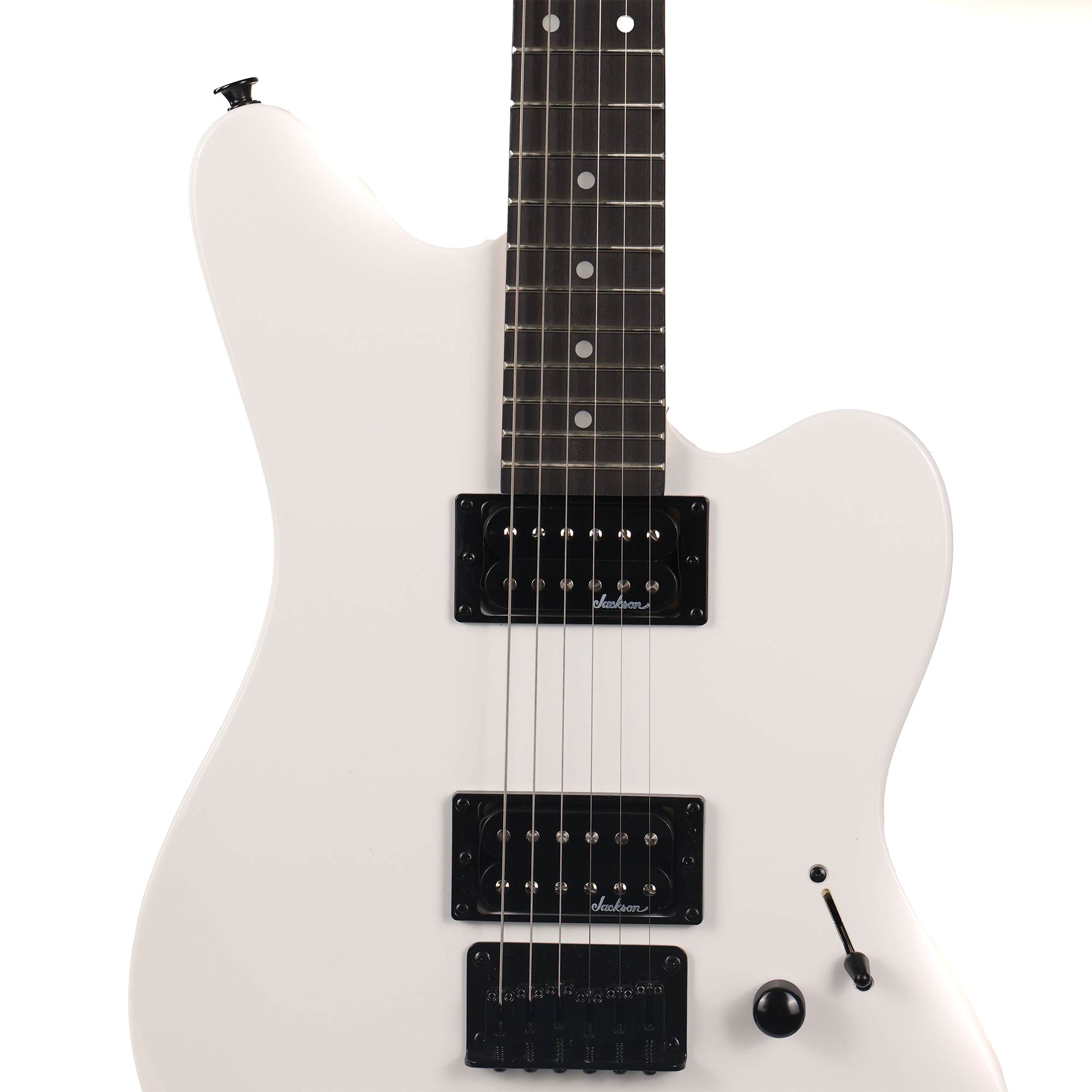 Jackson JS Series Surfcaster JS22 HT Snow White | The Music Zoo