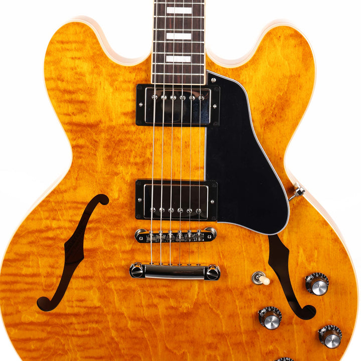 Gibson ES-335 Figured Custom Color Guitar Honey Amber