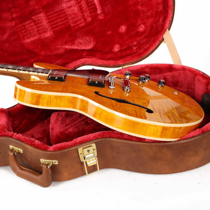 Gibson ES-335 Figured Custom Color Guitar Honey Amber