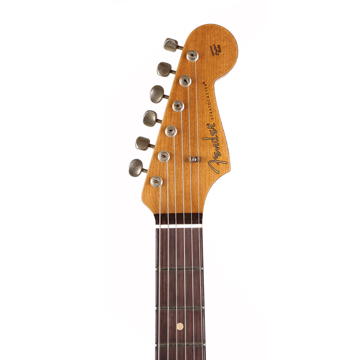 Fender Custom Shop 1963 Hardtail Stratocaster Relic Sweat Pea Green — 11