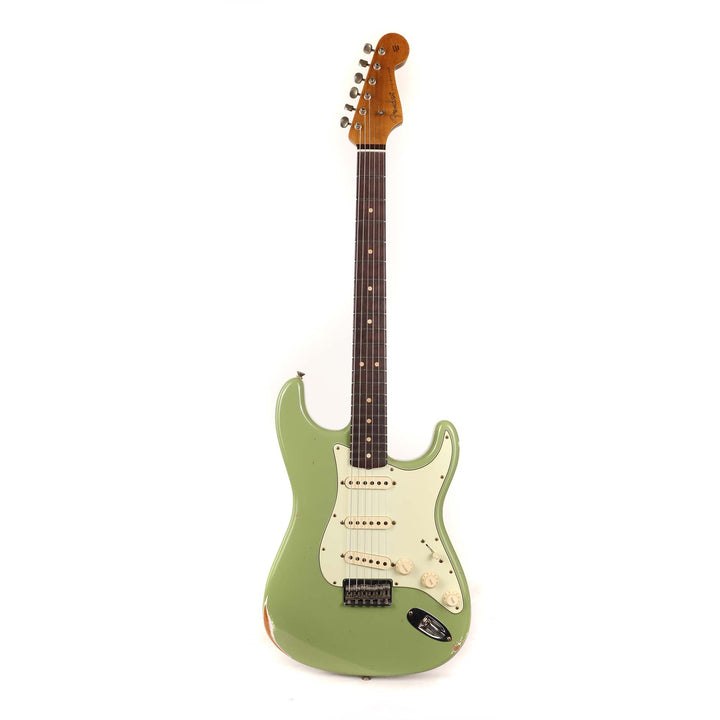 Fender Custom Shop 1963 Hardtail Stratocaster Relic Sweat Pea Green