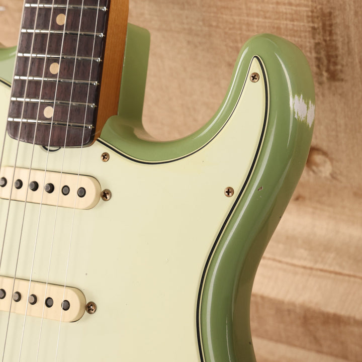 Fender Custom Shop 1963 Hardtail Stratocaster Relic Sweat Pea Green