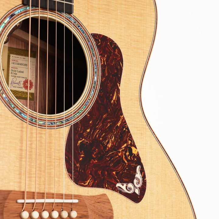 Taylor Gold Label Collection 814e Super Auditorium Acoustic-Electric Natural