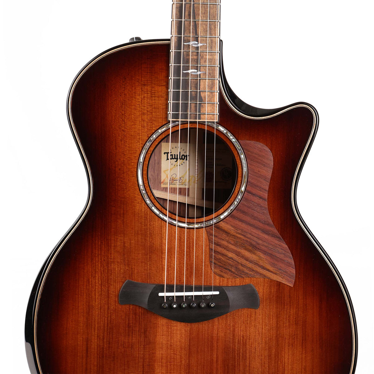 Taylor Builder's Edition 814ce Grand Auditorium Acoustic-Electric and Sinker Redwood — 4