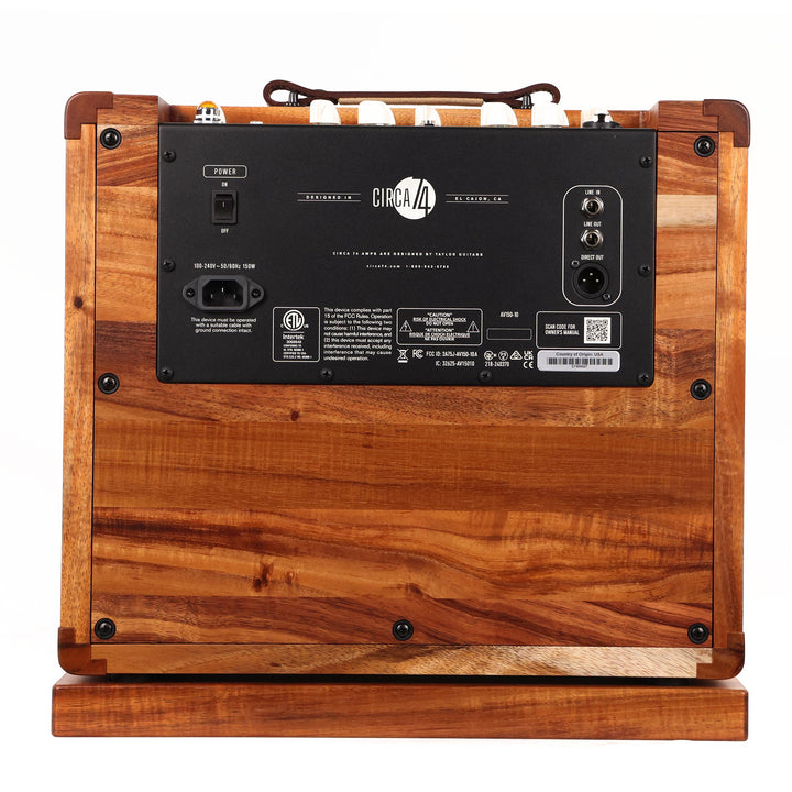 Circa 74 2-in-1 Acoustic Guitar and Vocal Amplifier Koa