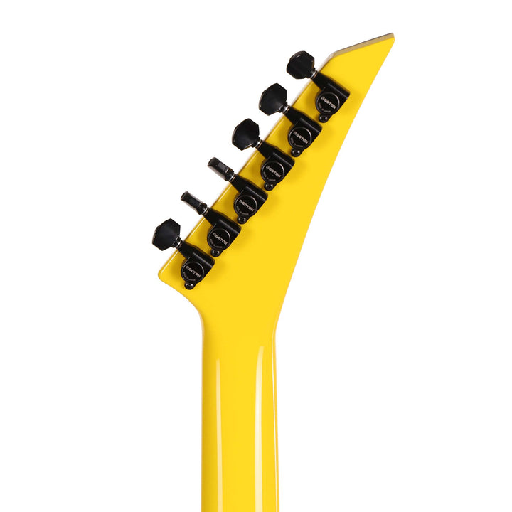 Jackson Custom Shop SL2H Reverse Headstock Graffiti Yellow