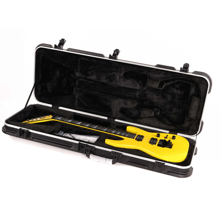 Jackson Custom Shop SL2H Reverse Headstock Graffiti Yellow