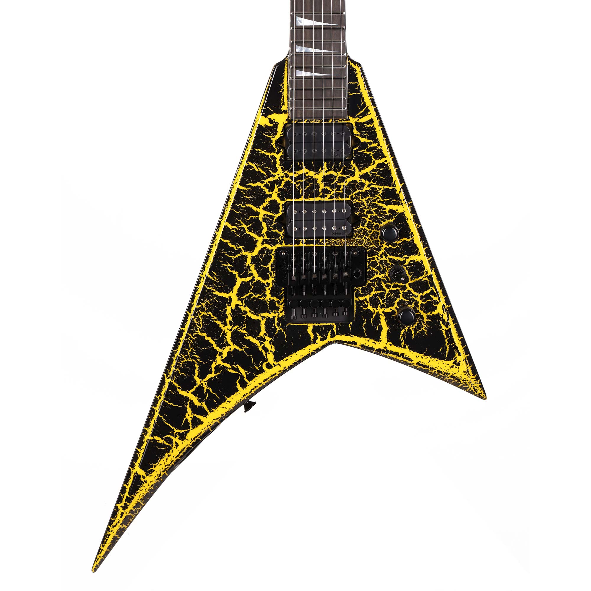 Jackson Custom Shop RR24 Rhoads Black and Yellow Crackle | The